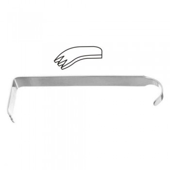 Hibbs Retractor Stainless Steel, 23.5 cm - 9 1/4" Blade Size 13 x 25 mm